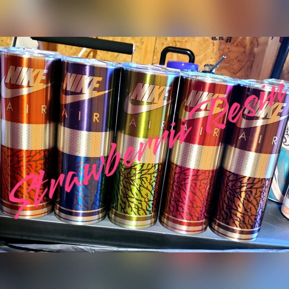 Custom Nike Air Stainless Steel Tumbler